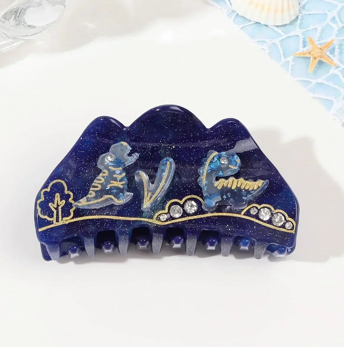 Barrette Mer Pieuvre & Étoile