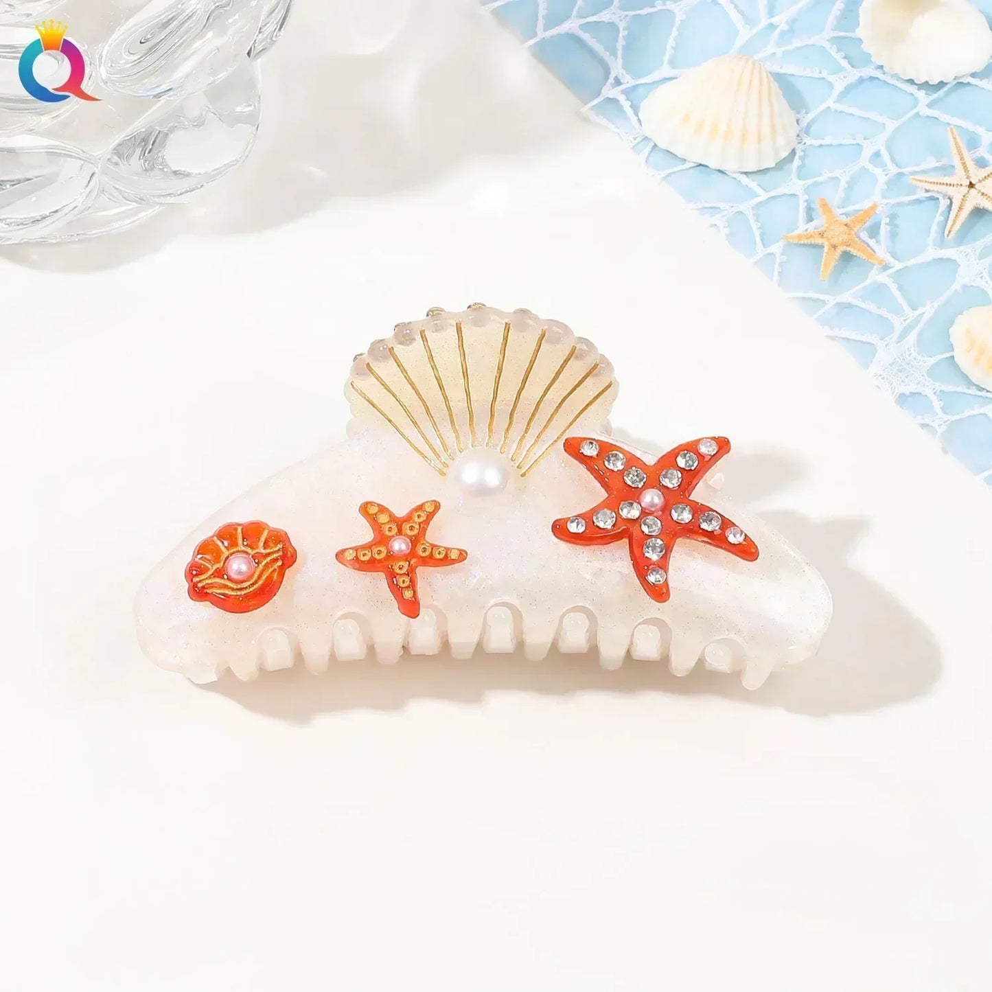 Barrette Mer Pieuvre & Étoile