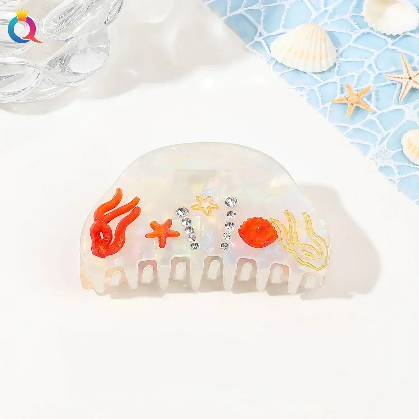 Barrette Mer Pieuvre & Étoile