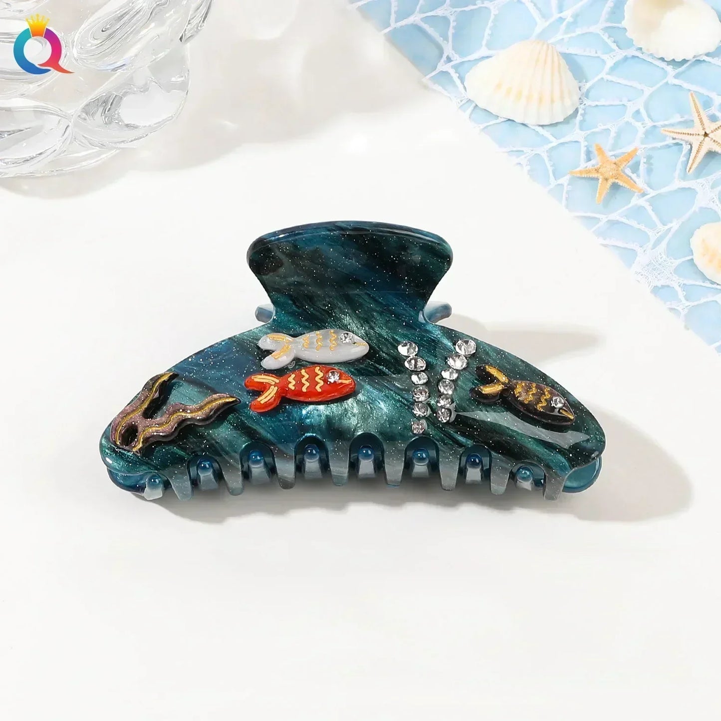 Barrette Mer Pieuvre & Étoile