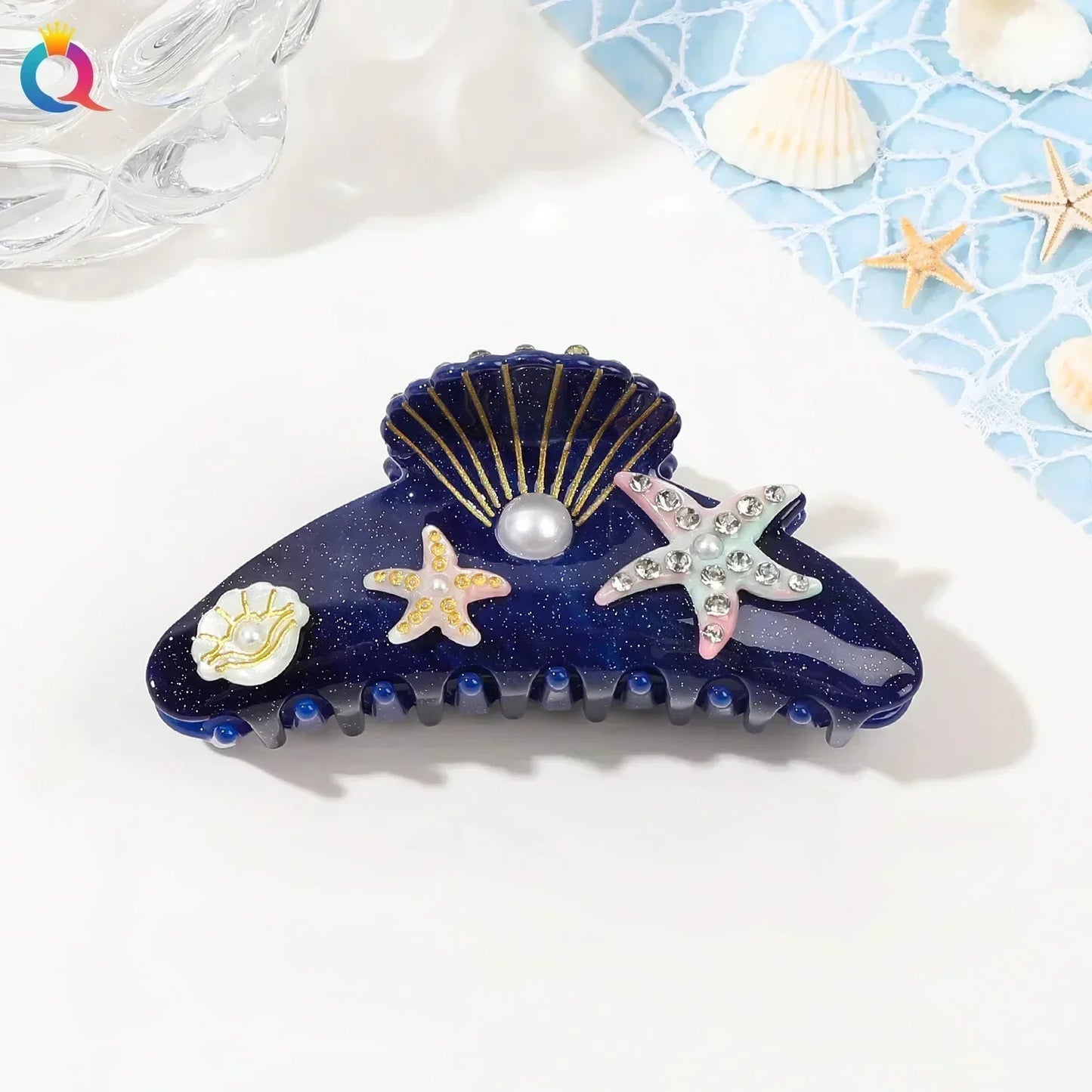 Barrette Mer Pieuvre & Étoile