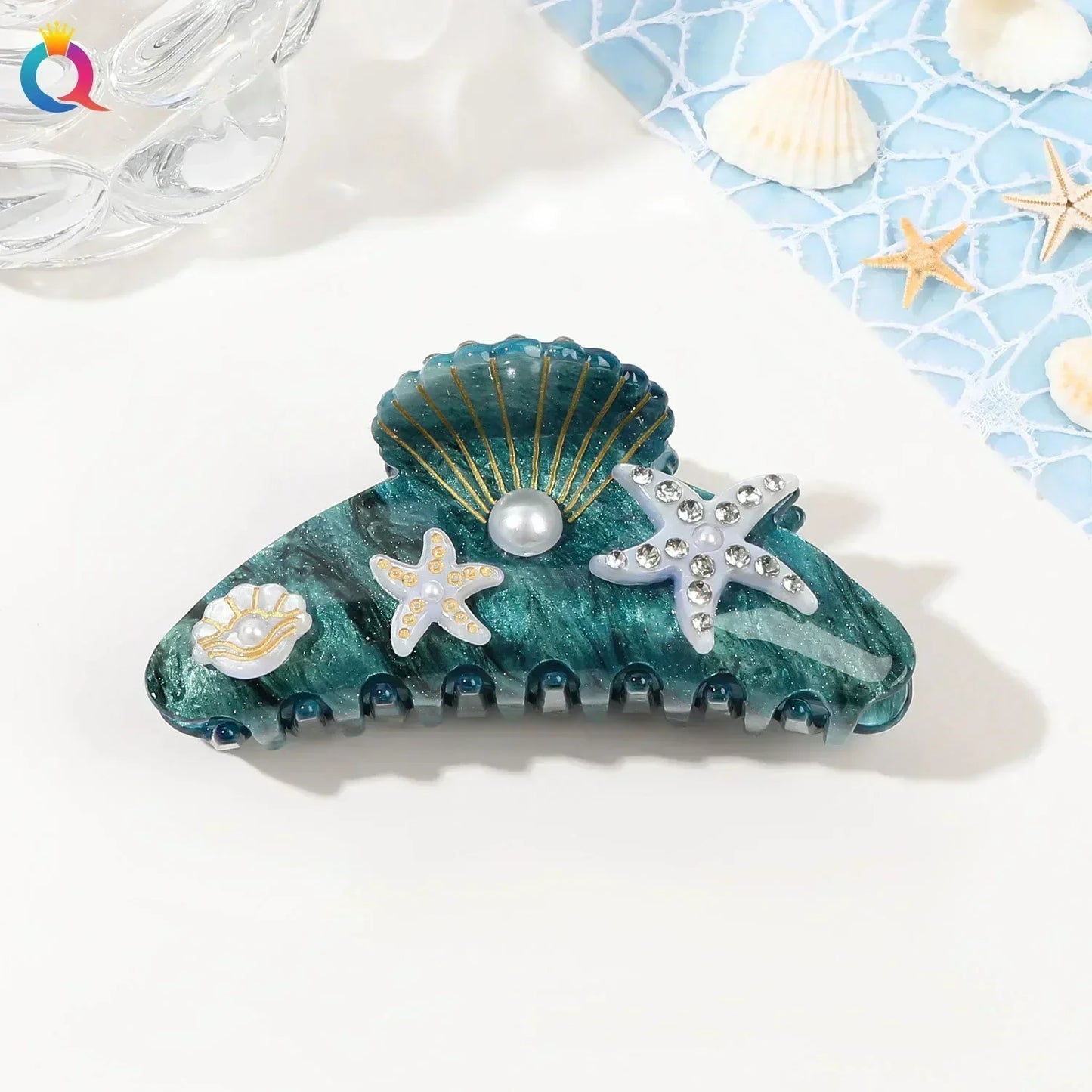 Barrette Mer Pieuvre & Étoile