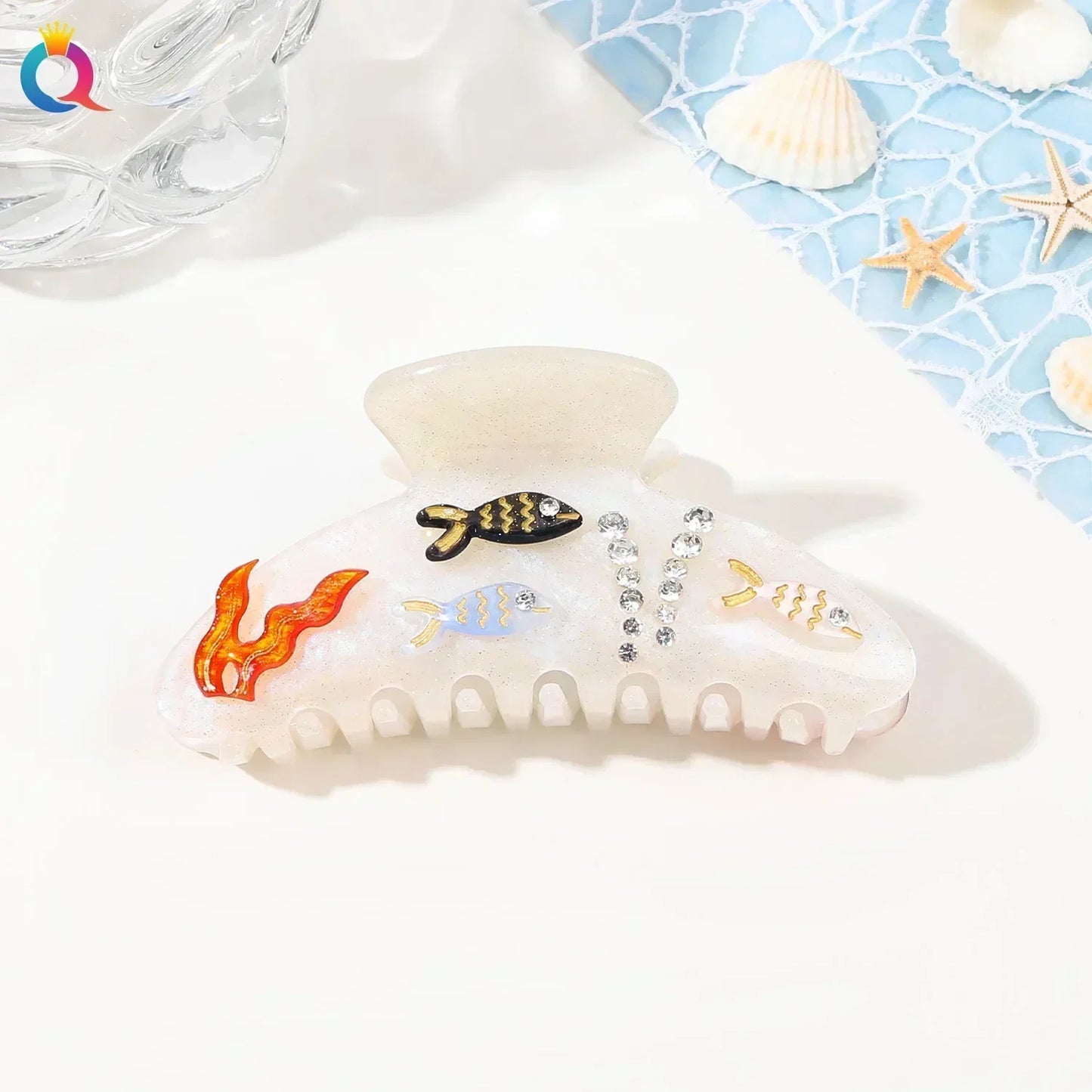 Barrette Mer Pieuvre & Étoile