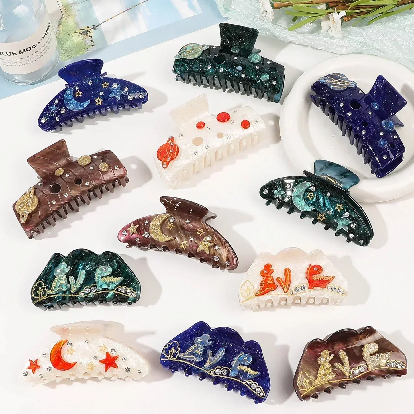 Barrette Mer Pieuvre & Étoile