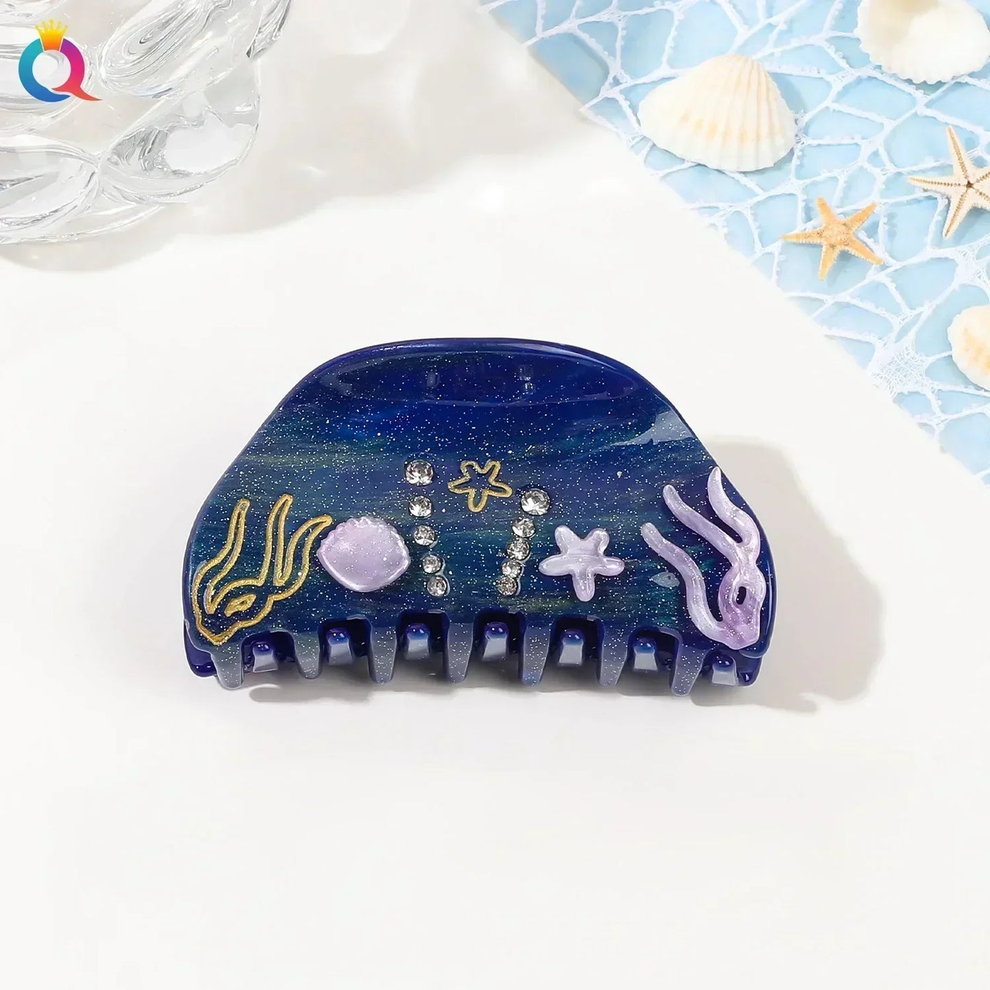 Barrette Mer Pieuvre & Étoile