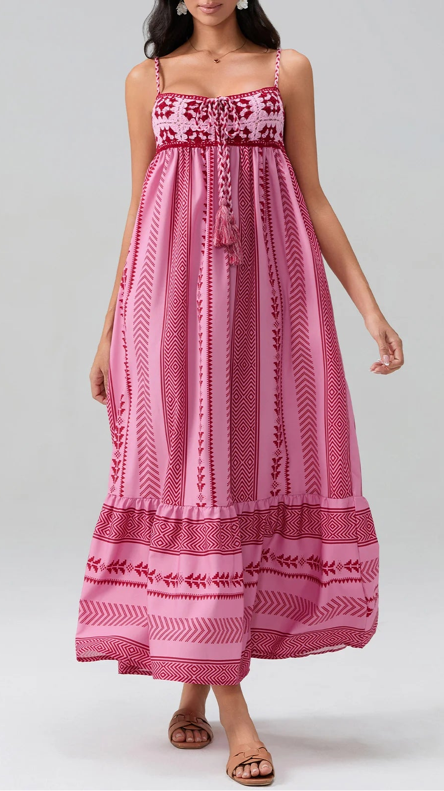 Robe Été Fluide Sans Manches